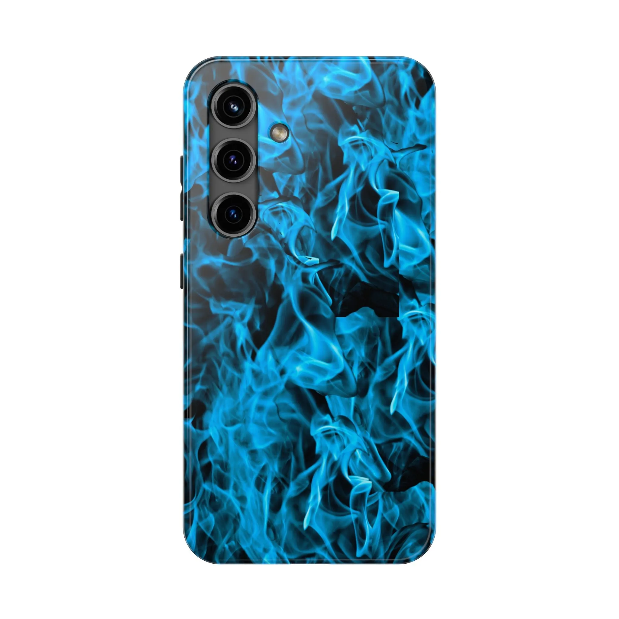 Phone Case - Blue Fire Design