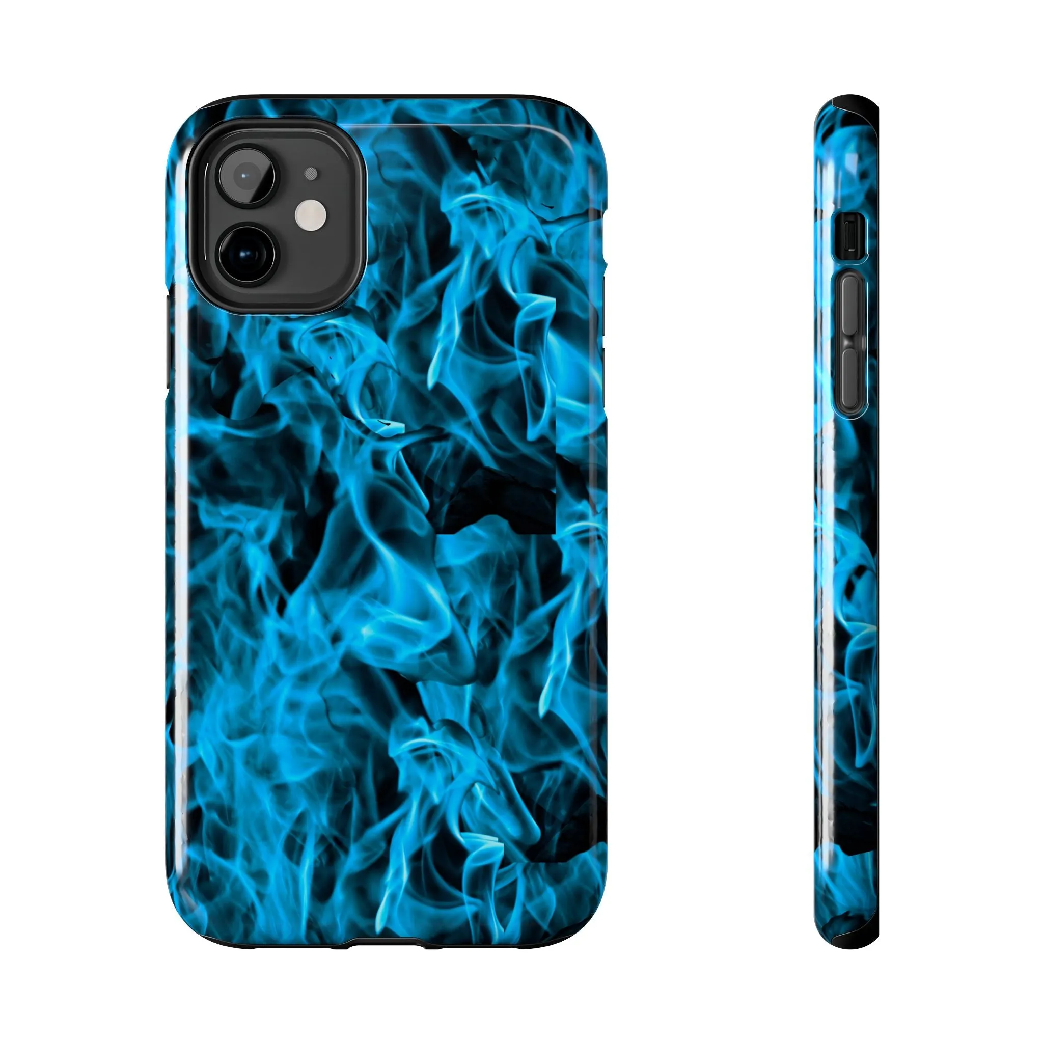 Phone Case - Blue Fire Design