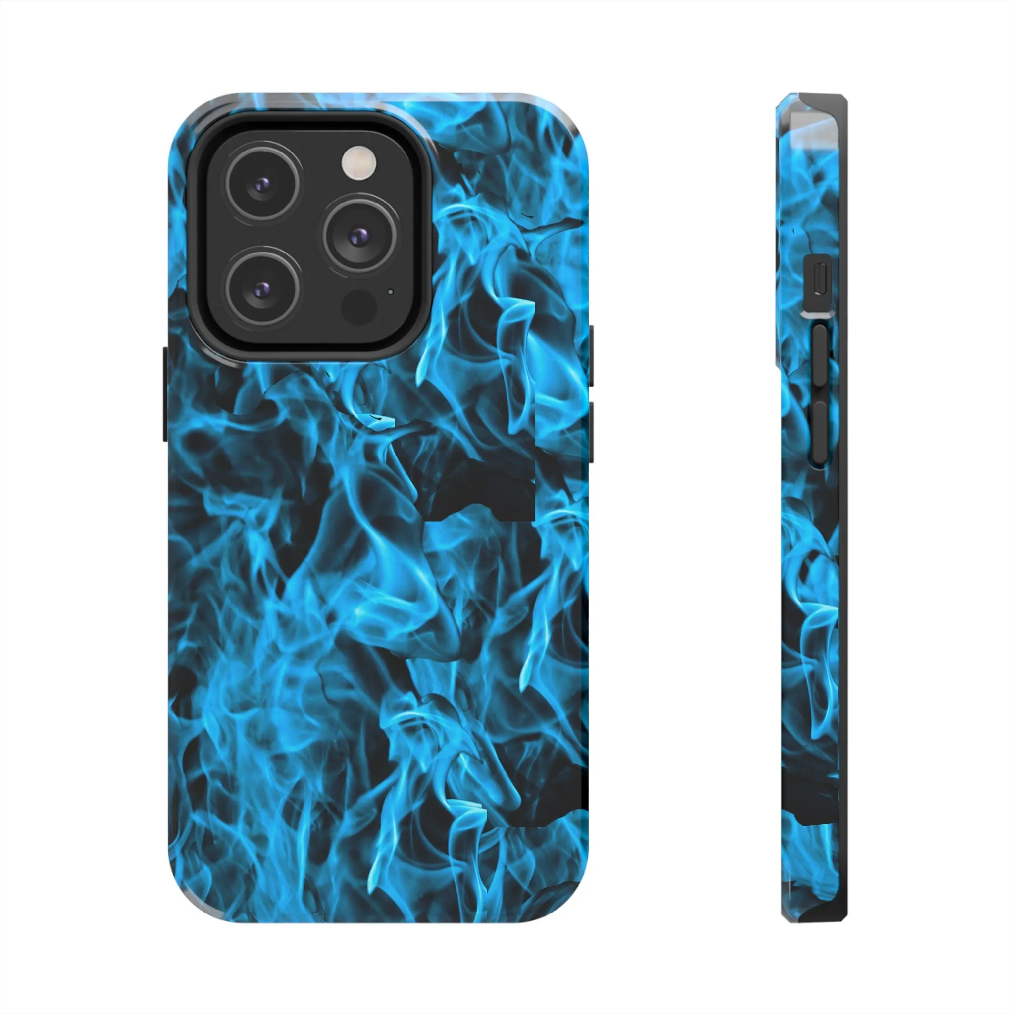 Phone Case - Blue Fire Design