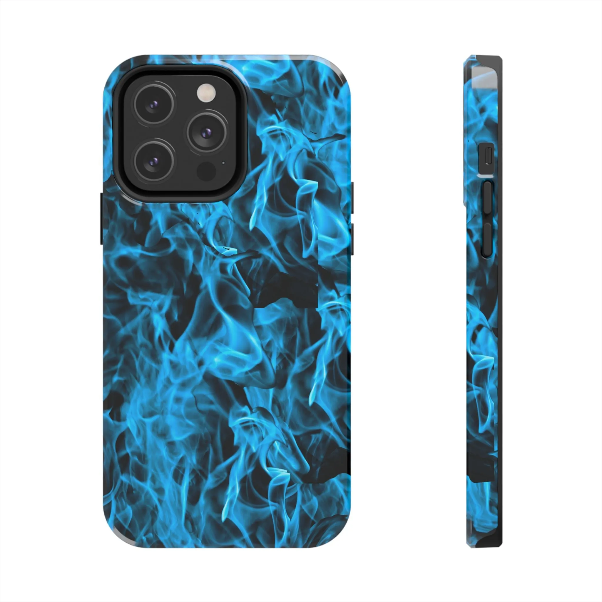 Phone Case - Blue Fire Design