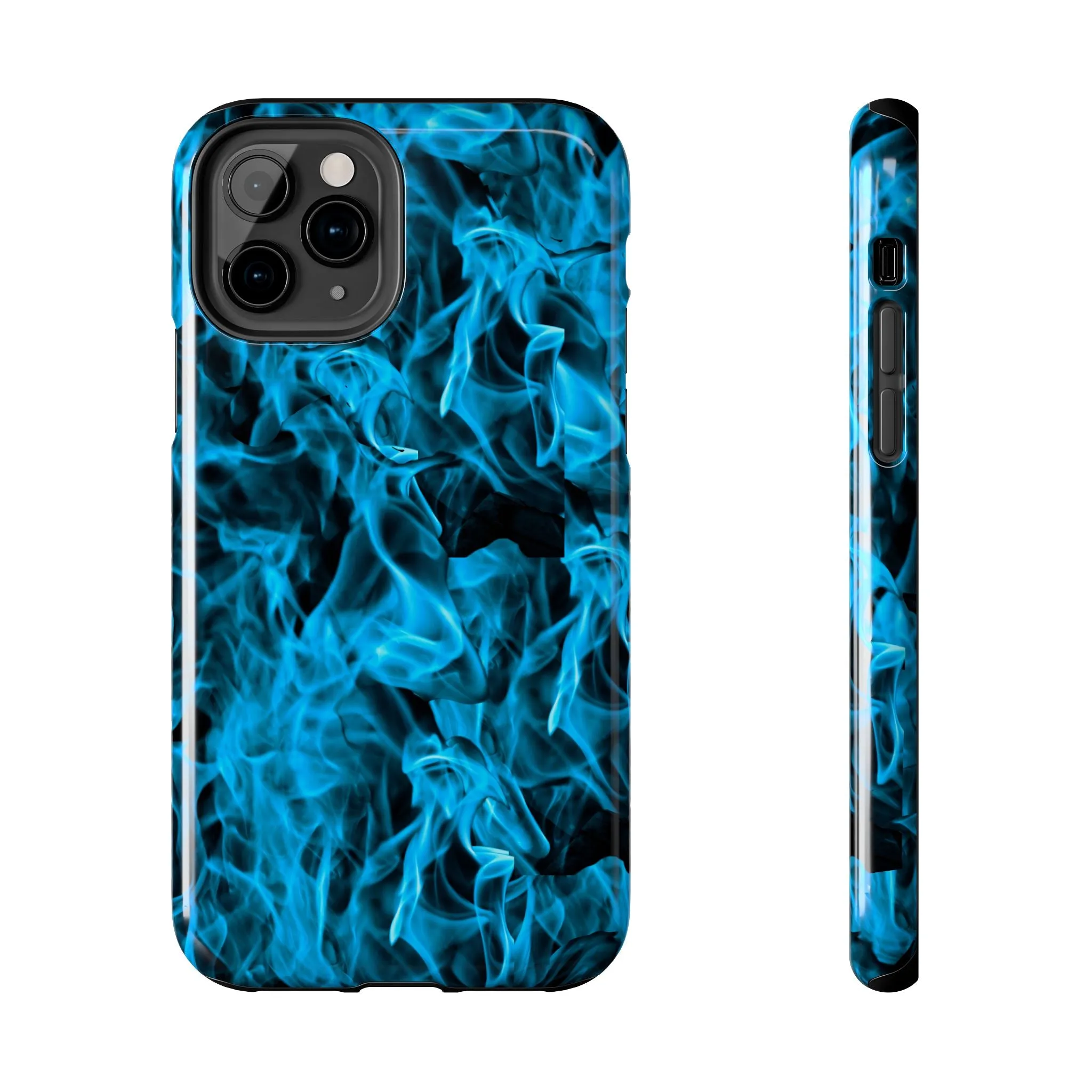 Phone Case - Blue Fire Design