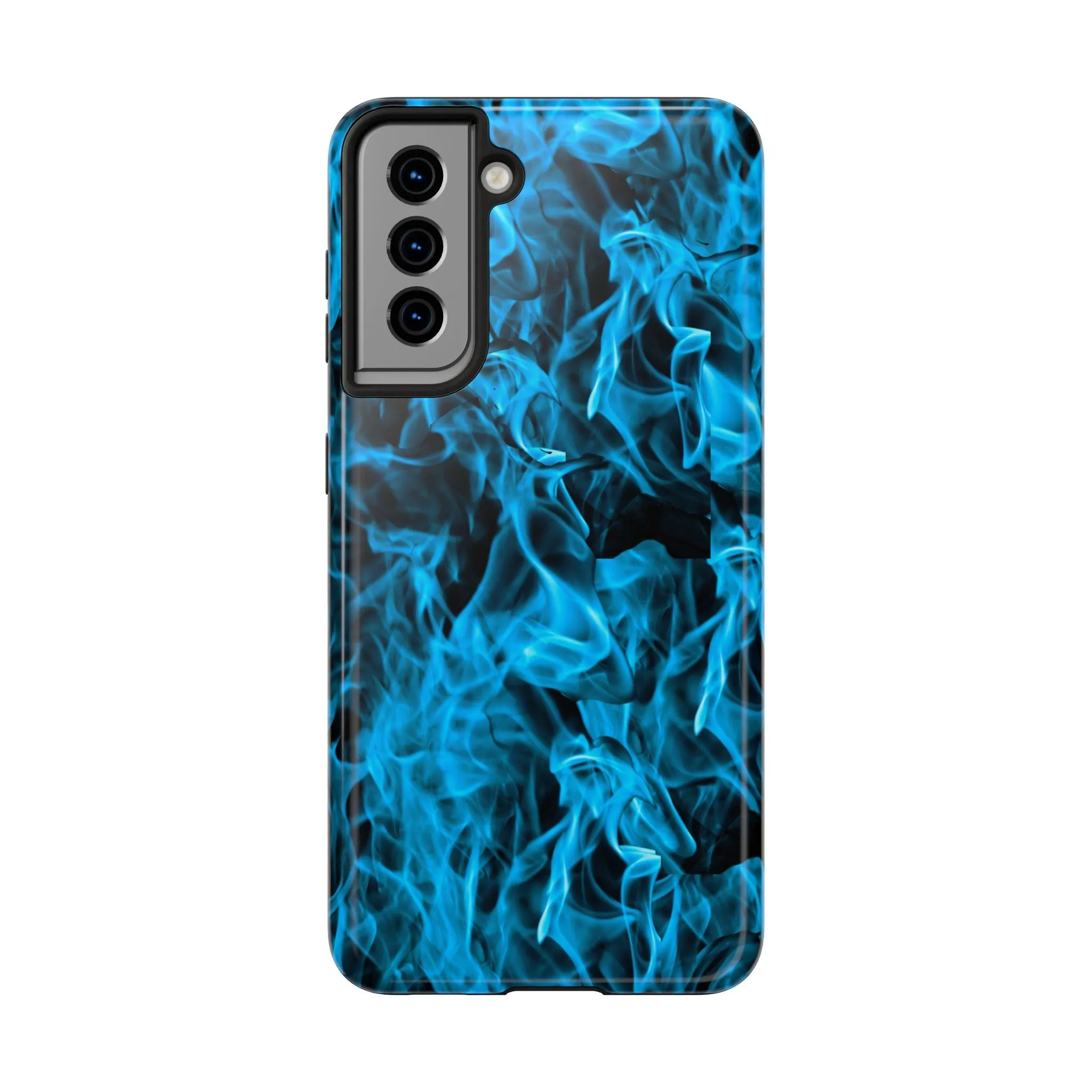 Phone Case - Blue Fire Design