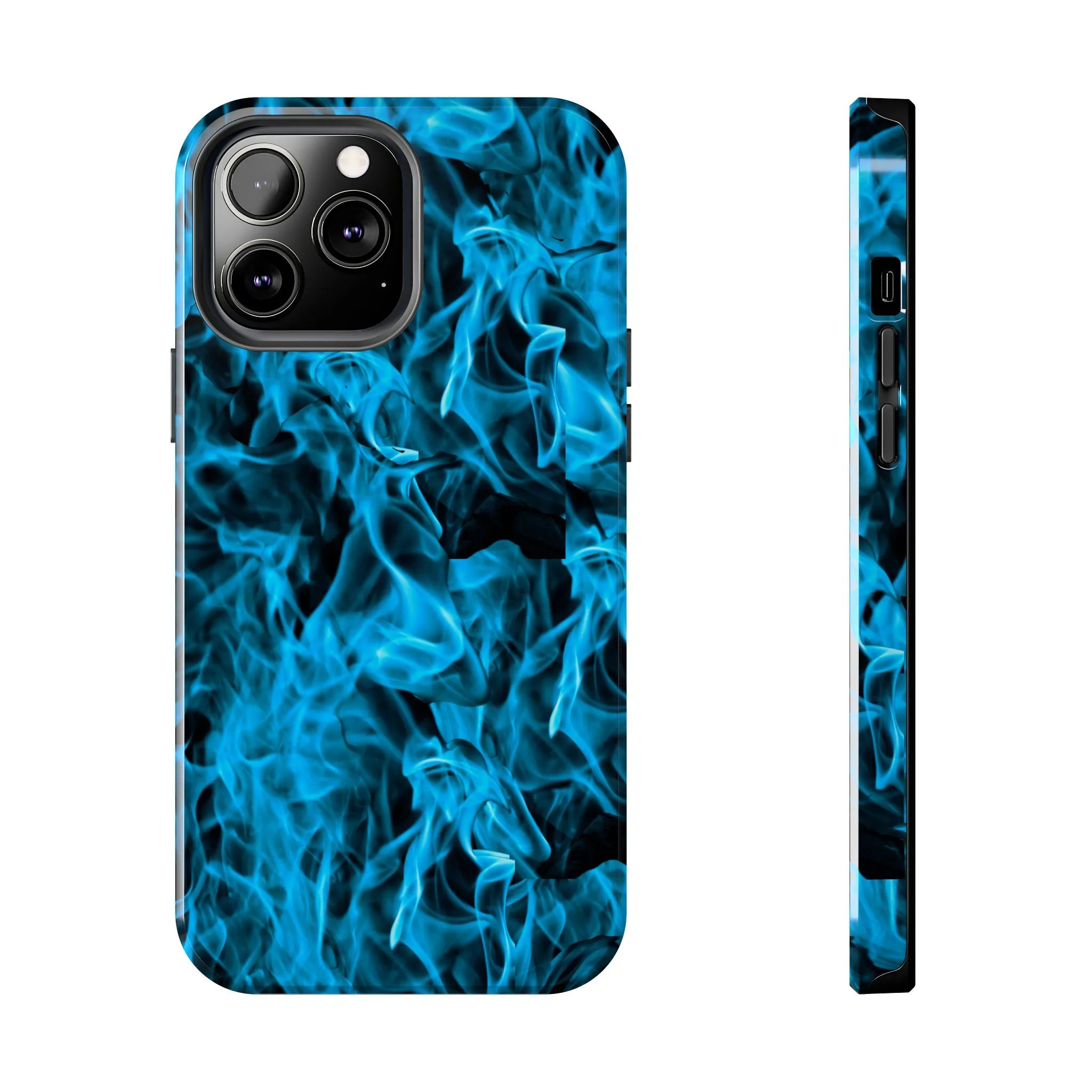 Phone Case - Blue Fire Design