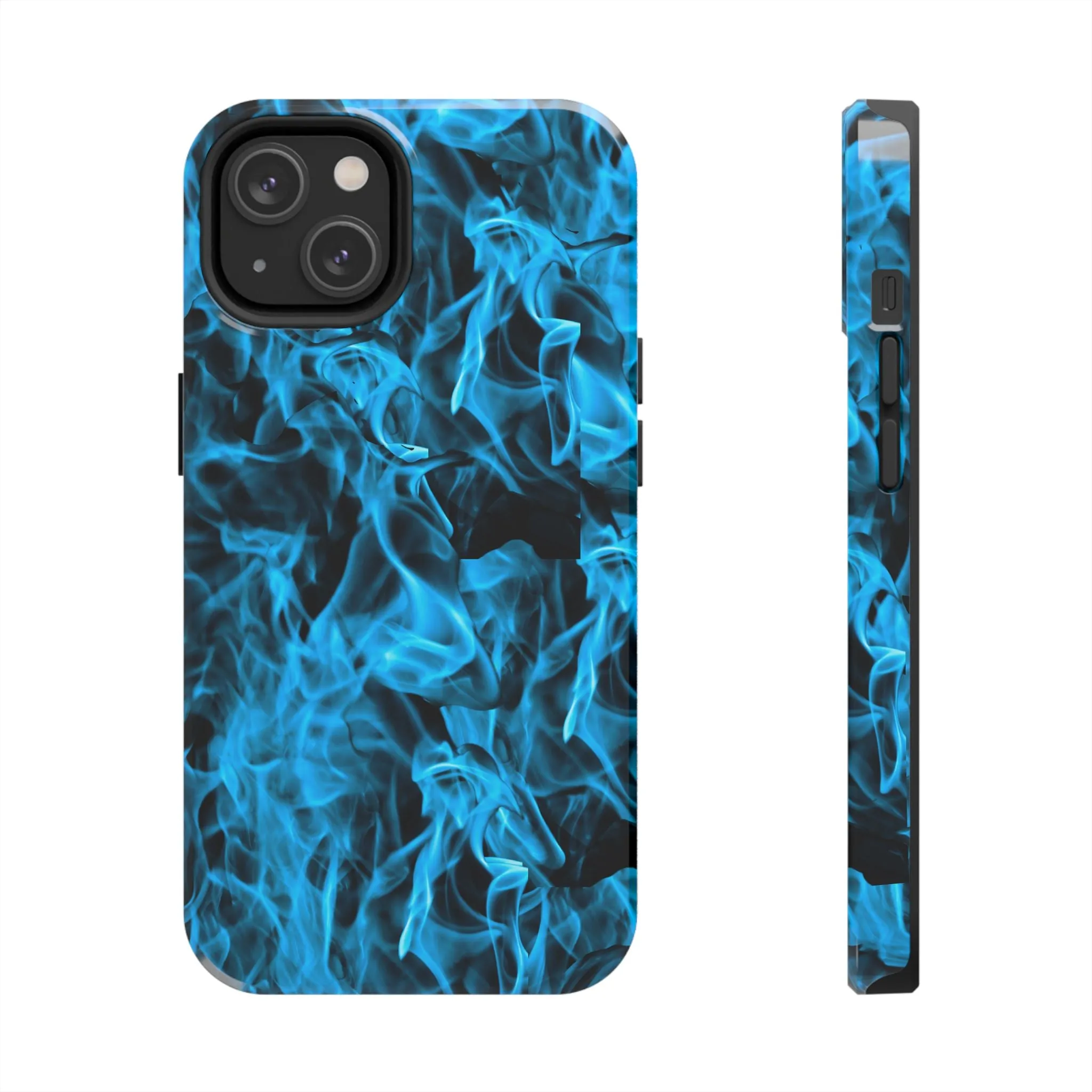 Phone Case - Blue Fire Design