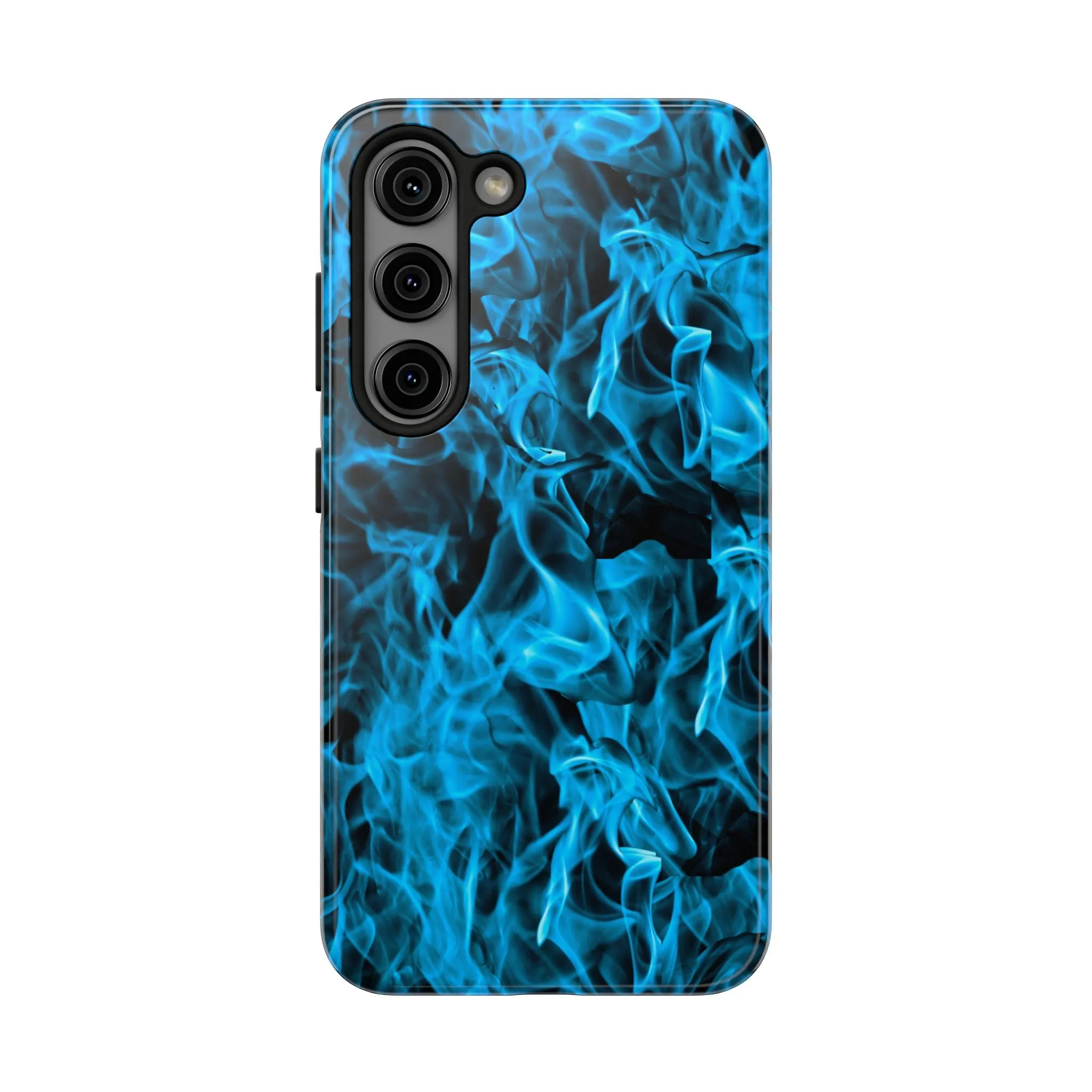 Phone Case - Blue Fire Design