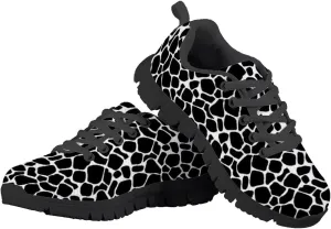 PinUp Angel Girl Comfortable Sneakers Casual Leopard Print Best Back to School Walking Shoes