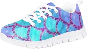 PinUp Angel Girl Sneaker Lightweight Breathable Strap Athletic Running Walking Shoes for Kid