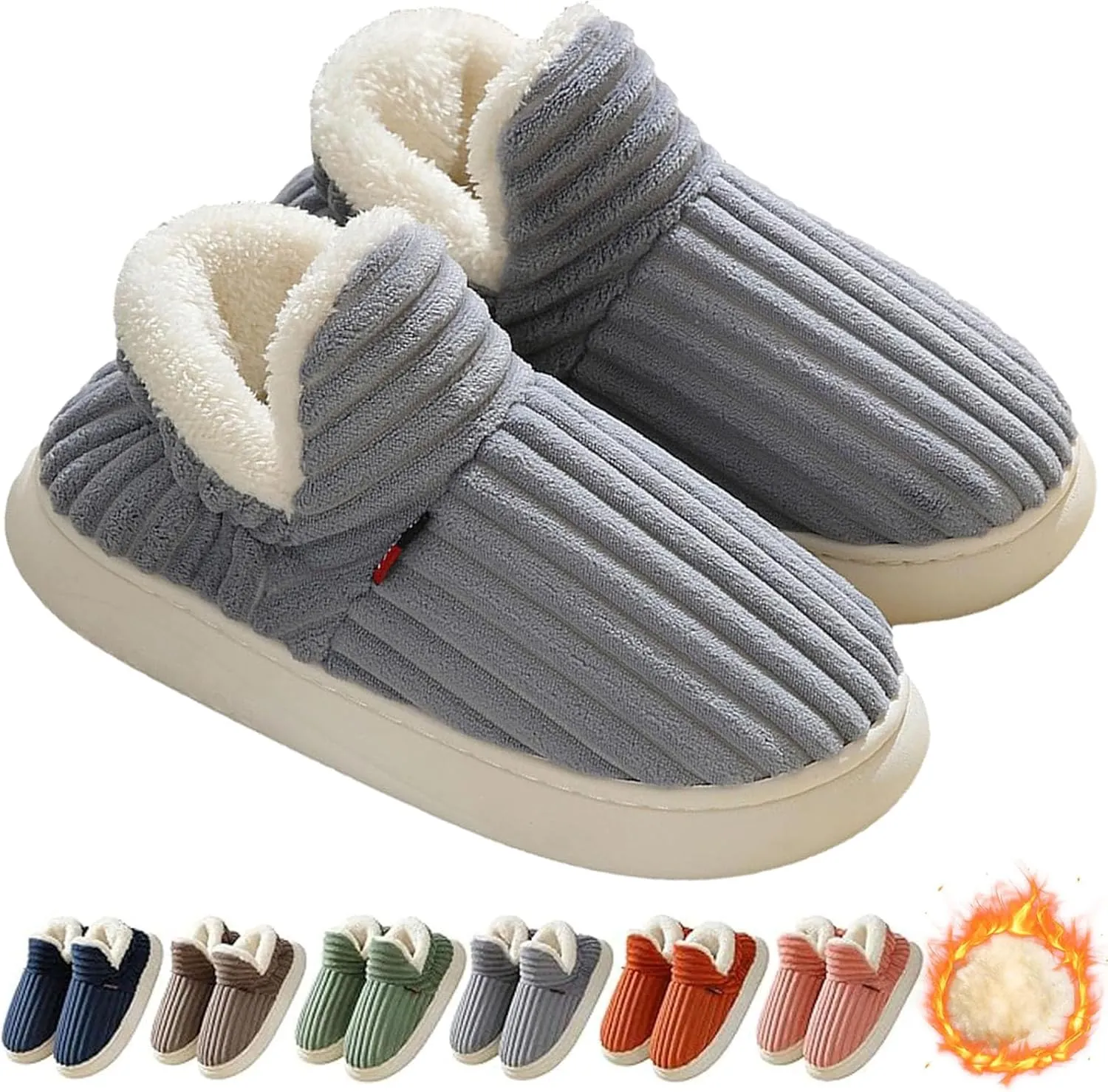 Pluffi Slipper Booties Women, Pluffi the Cozy & Stylish Slipper, Unisex Winter Cloud Slippers, Cozy Fashion Slippers