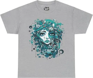 Psychedelic Sneaker Shirt - Unisex Tee to Match Sneakers | Mom Gift, Girlfriend Present | Vibrant Streetwear Outfit for Kicks