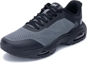 Quseek Mens Athletic Running Shoes Tennis Walking Sneakers Lightweight Breathable for Gym Jogging Sports US 7-13