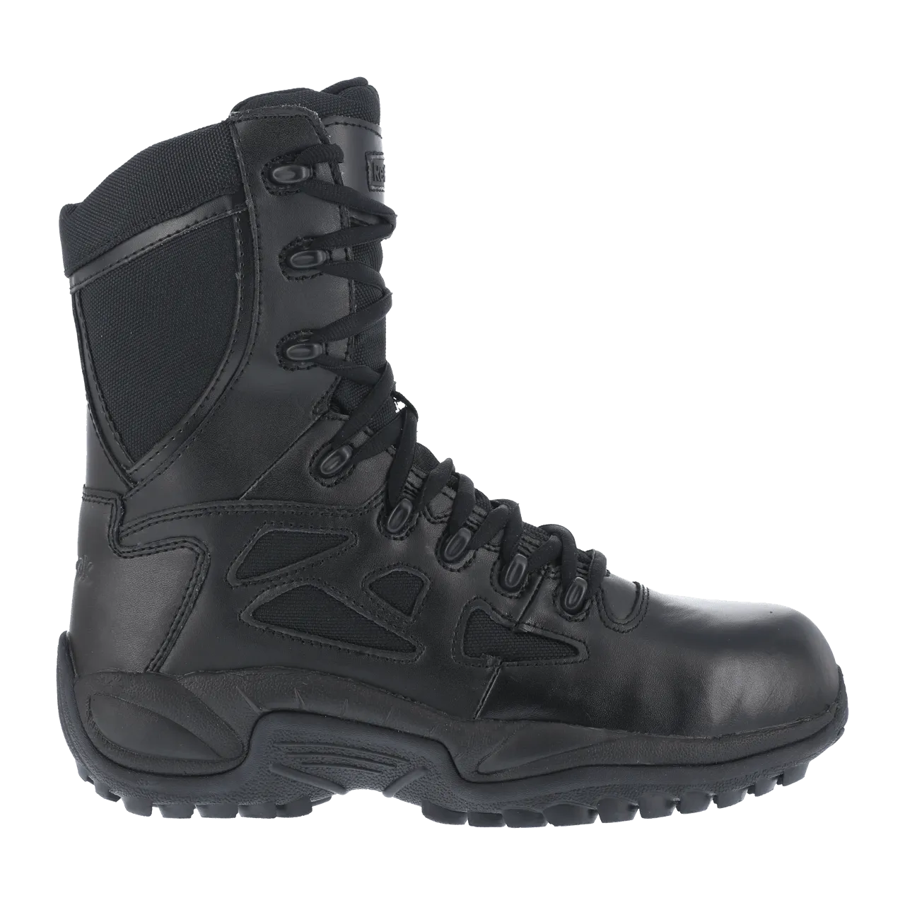 Reebok Rapid Response 8" Stealth Side-Zip Tactical Boots - RB8874