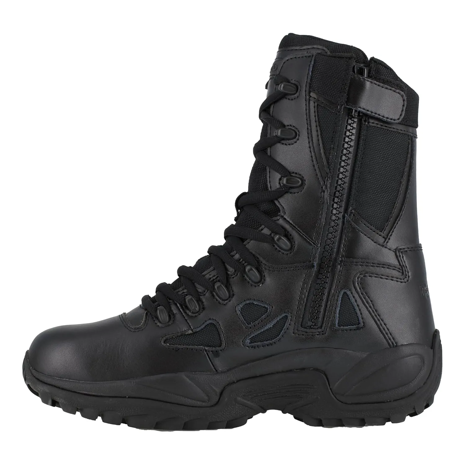 Reebok Work RAPID RESPONSE 8" Men's Boot, 10.5 D(M) US, Black