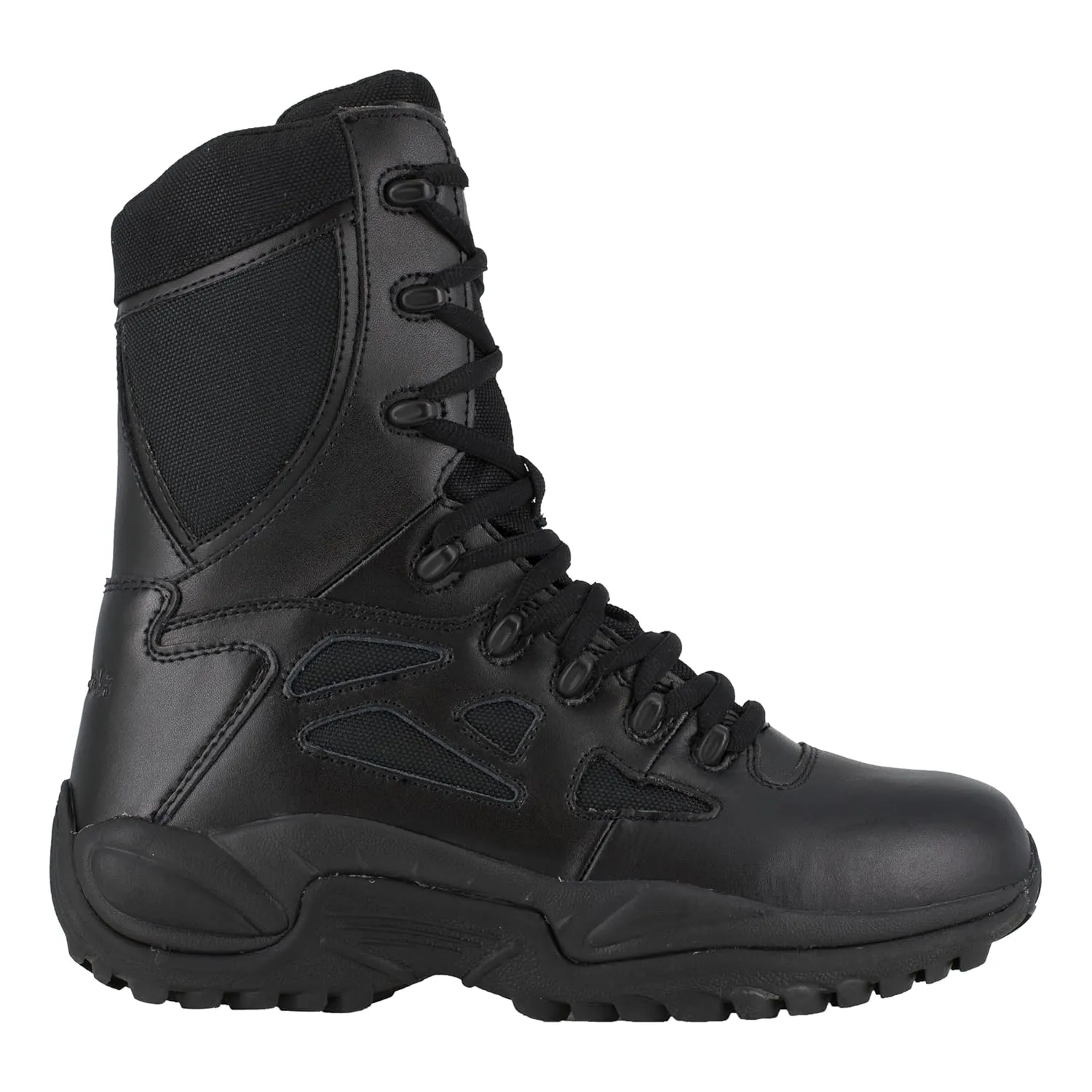 Reebok Work RAPID RESPONSE 8" Men's Boot, 10.5 D(M) US, Black