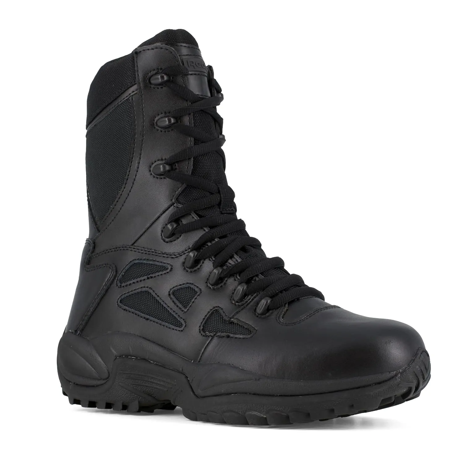 Reebok Work RAPID RESPONSE 8" Men's Boot, 10.5 D(M) US, Black