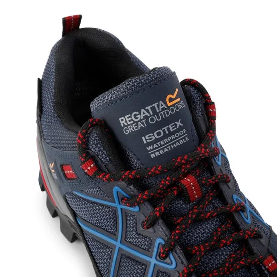 Regatta Mens Samaris III Low Navy/Rio Red