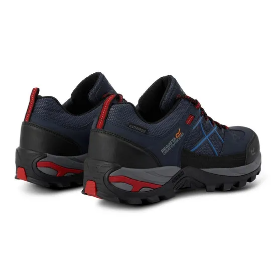 Regatta Mens Samaris III Low Navy/Rio Red