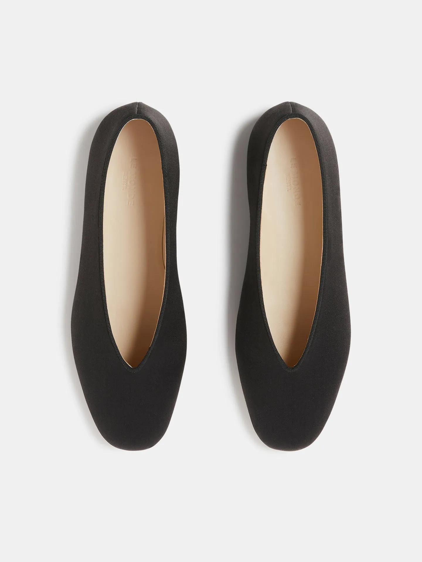 Regency Slipper /  Black Satin
