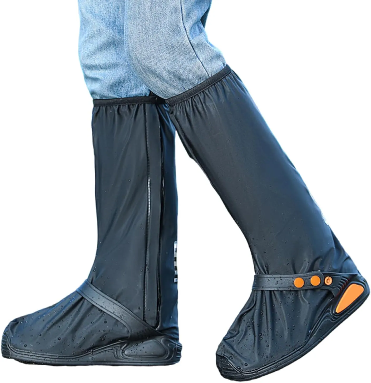 Reusable Shoes Men Women Nonslip Rainproof Shoes Folding Antiskid Shoe Rain Shoe Protectors
