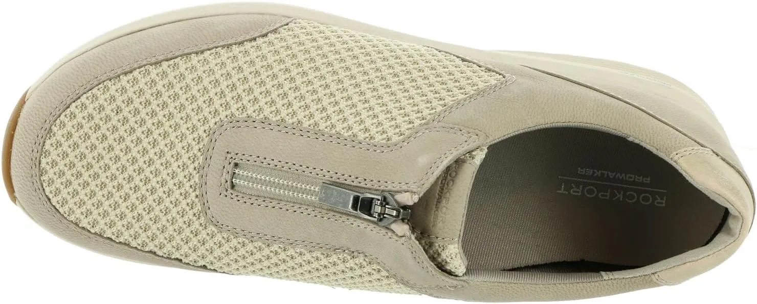 Rockport Women's TruStride Center Zip Sneaker
