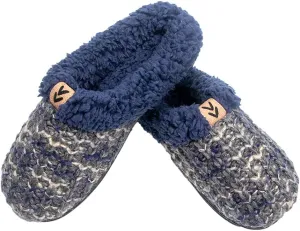 Roxoni Women's Tight Knit Clog With Fleece Trim Comfortable House Slipper
