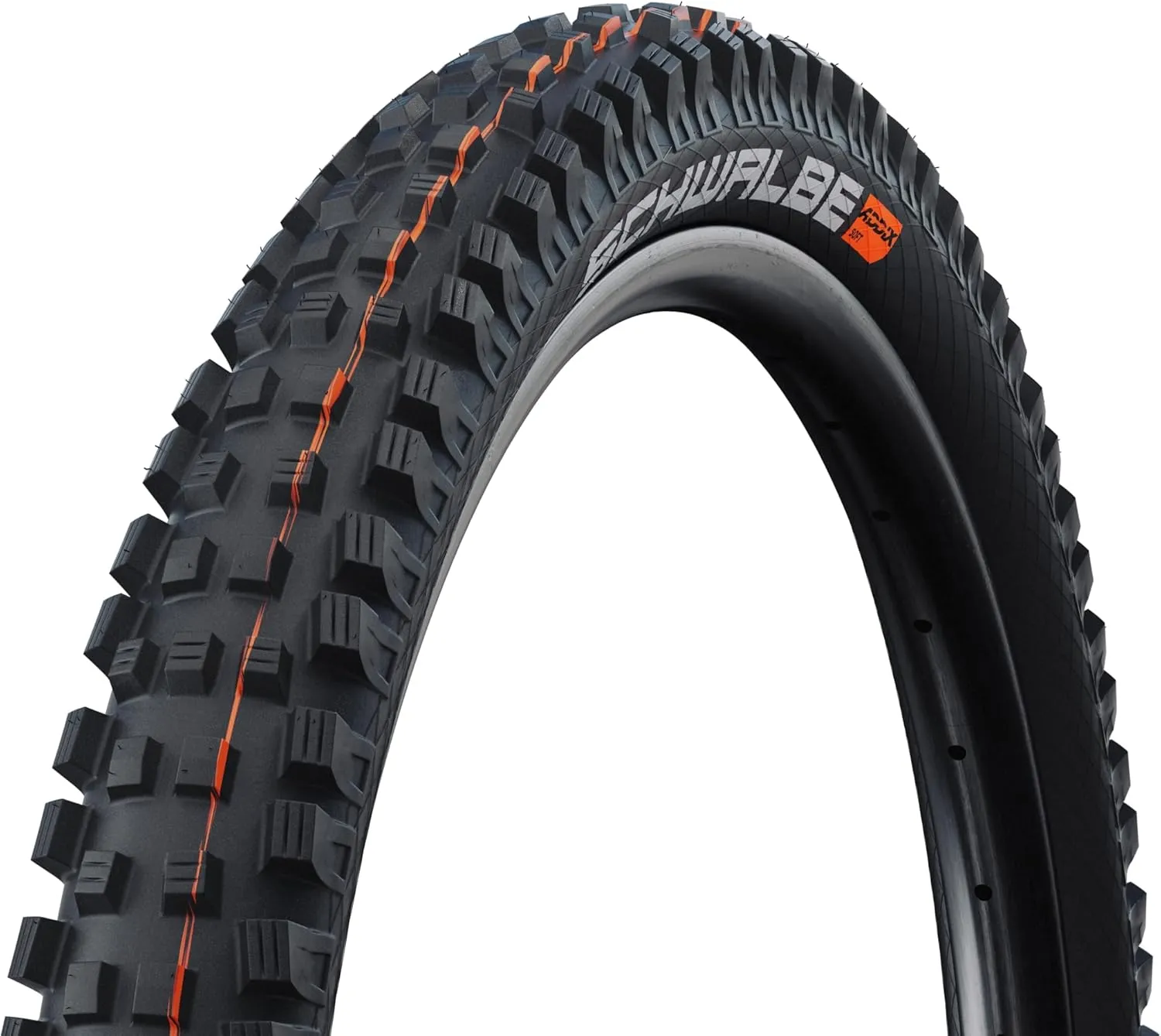 SCHWALBE Magic Mary Tire - 27.5 x 2.50, Tubeless, Folding, Black, Evolution Line, Gravity Pro, Addix Soft, Radial