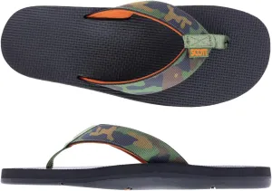 Scott Hawaii Men's Kaikane Sandal | Nylon Strap with Neoprene Lining | Molded Rubber Outsole with Arch Support and Heel Cup | Podiatrist Recommended