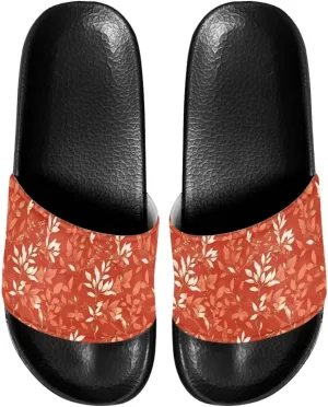 Semioury Lotus Summer Slippers for Women Turtle Travel Lightweight Cozy Soft Comfy Thick Shoes Beach Sandal Bathroom Slipper