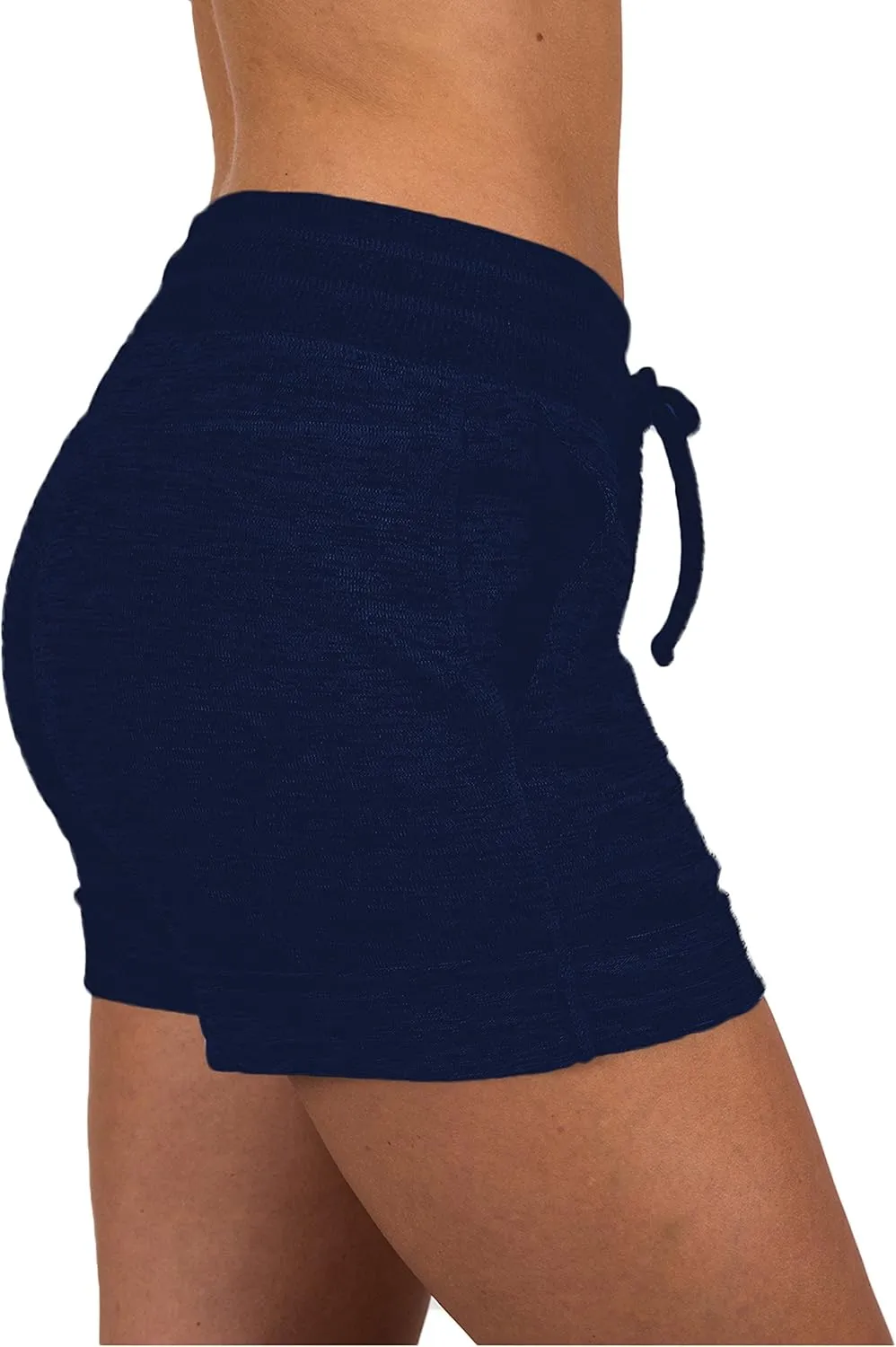 Sexy Basics Women's 3 Pack Active Wear Lounge Yoga Gym Casual Sport Shorts