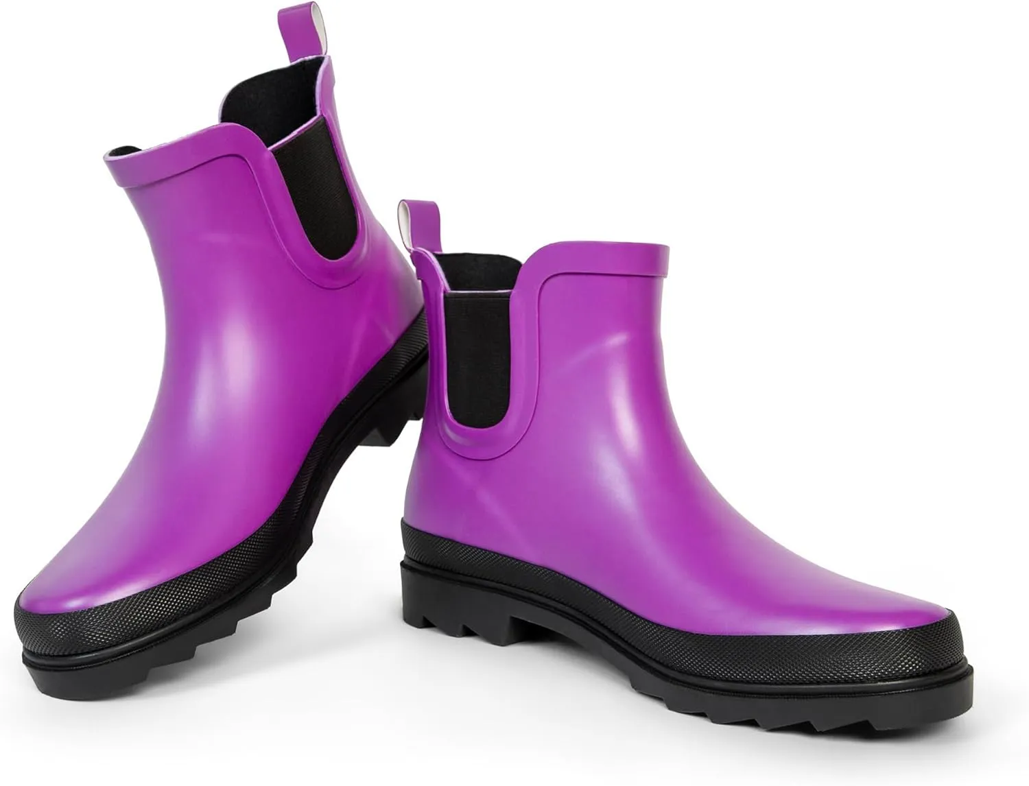 ShedRain Chelsea Rain Boot, Waterproof Ankle Rainboots for Women_P