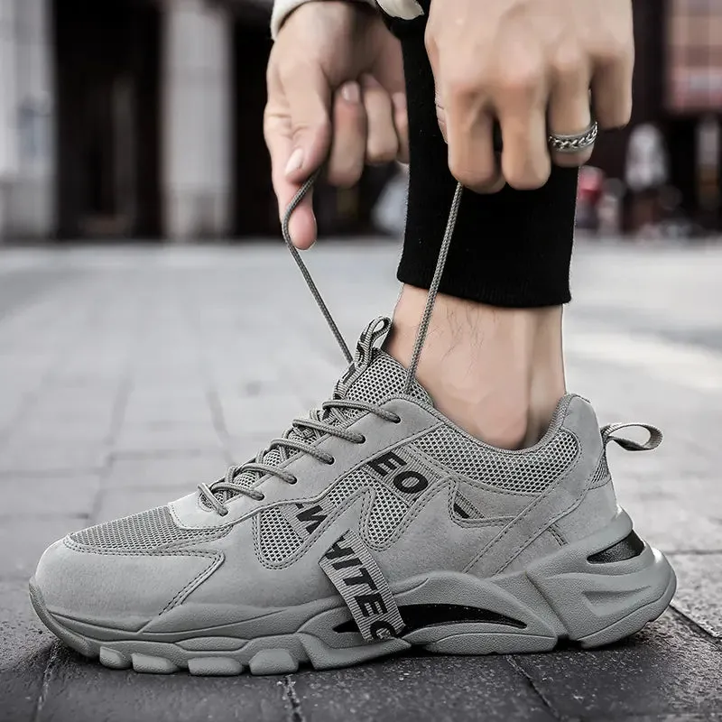 Shoes Men Mesh Sneakers Breathable Multi-buy offer - White Casual for International shipping