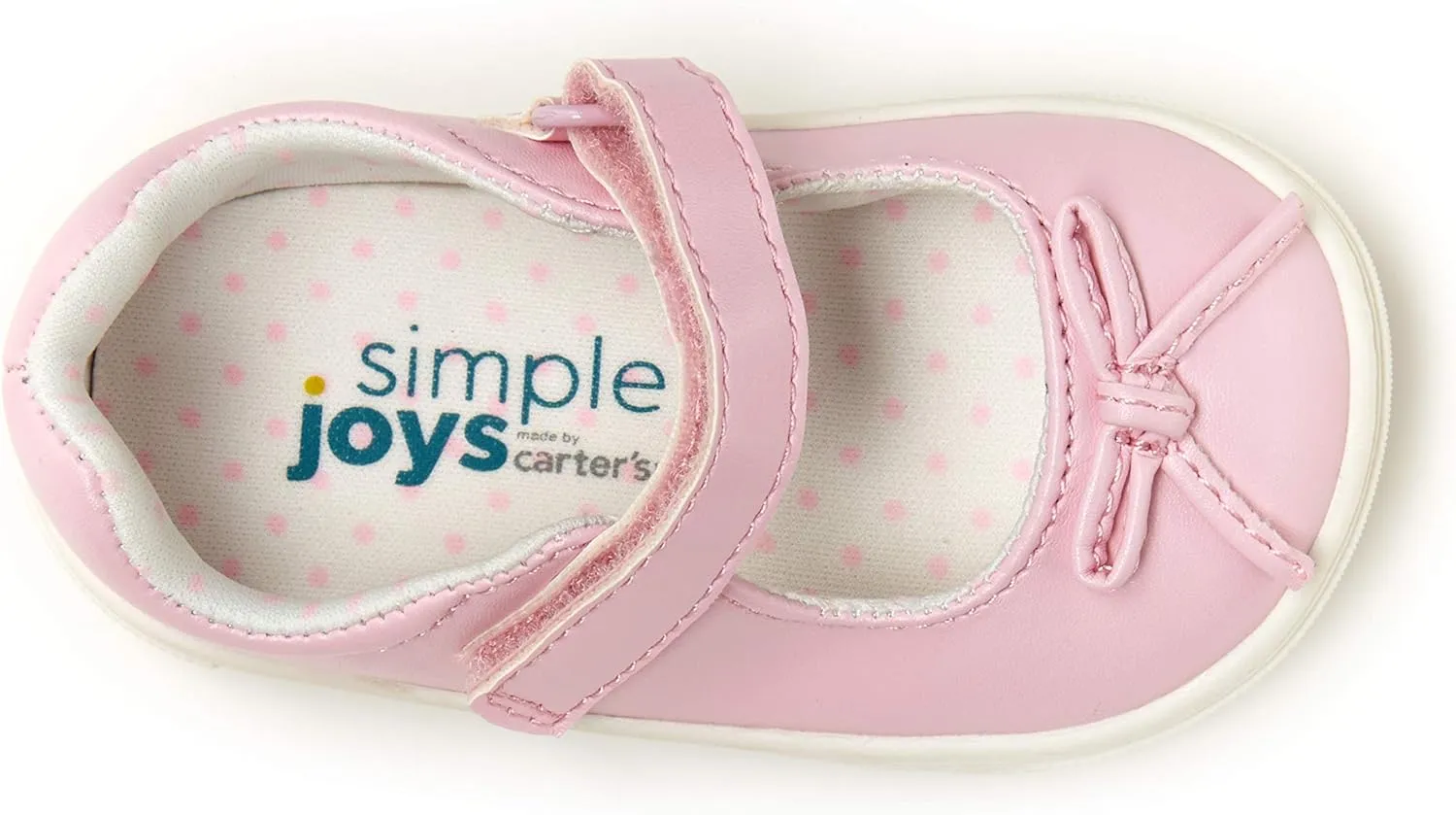 Simple Joys by Carter's Baby-Girl's Elodie Sneaker Mary Jane Flat
