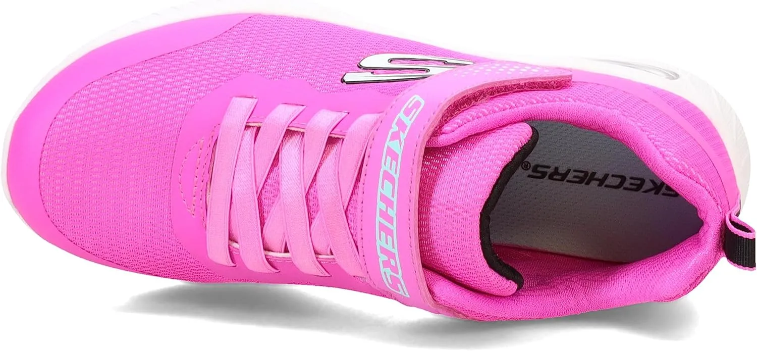 Skechers Girl's, Microspec Max Plus - Subtle Steps Sneaker - Little Kid