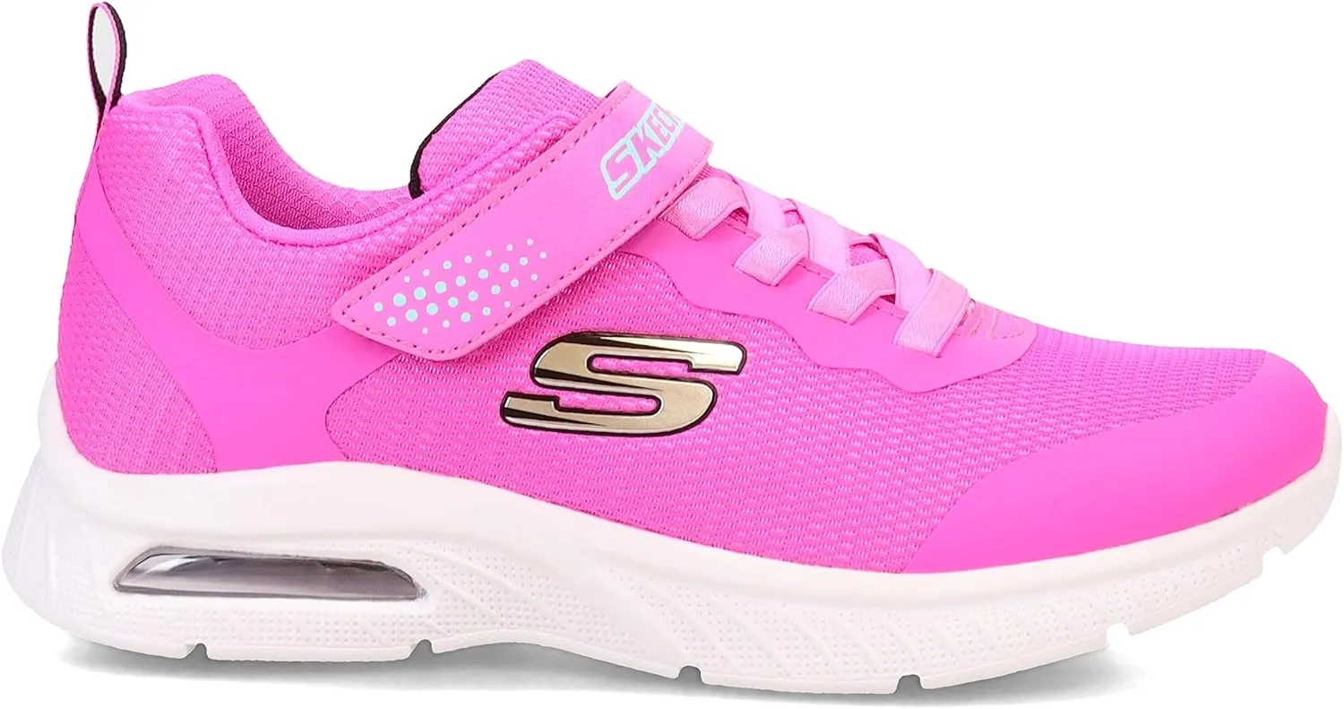 Skechers Girl's, Microspec Max Plus - Subtle Steps Sneaker - Little Kid