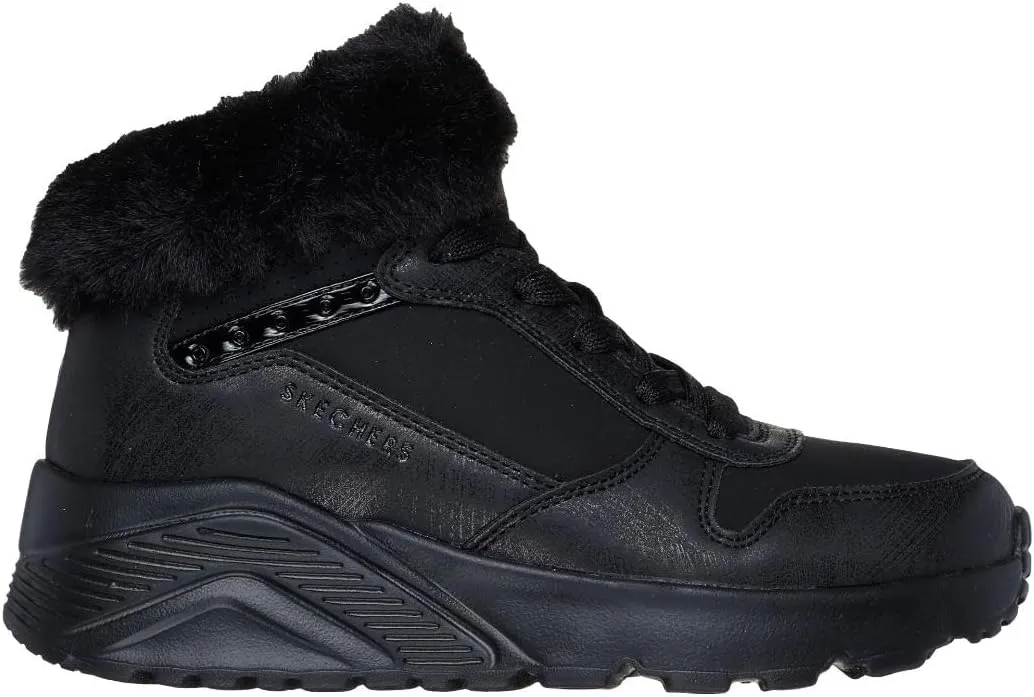 Skechers Girl's Uno Lite-Comfurt Collar Sneaker