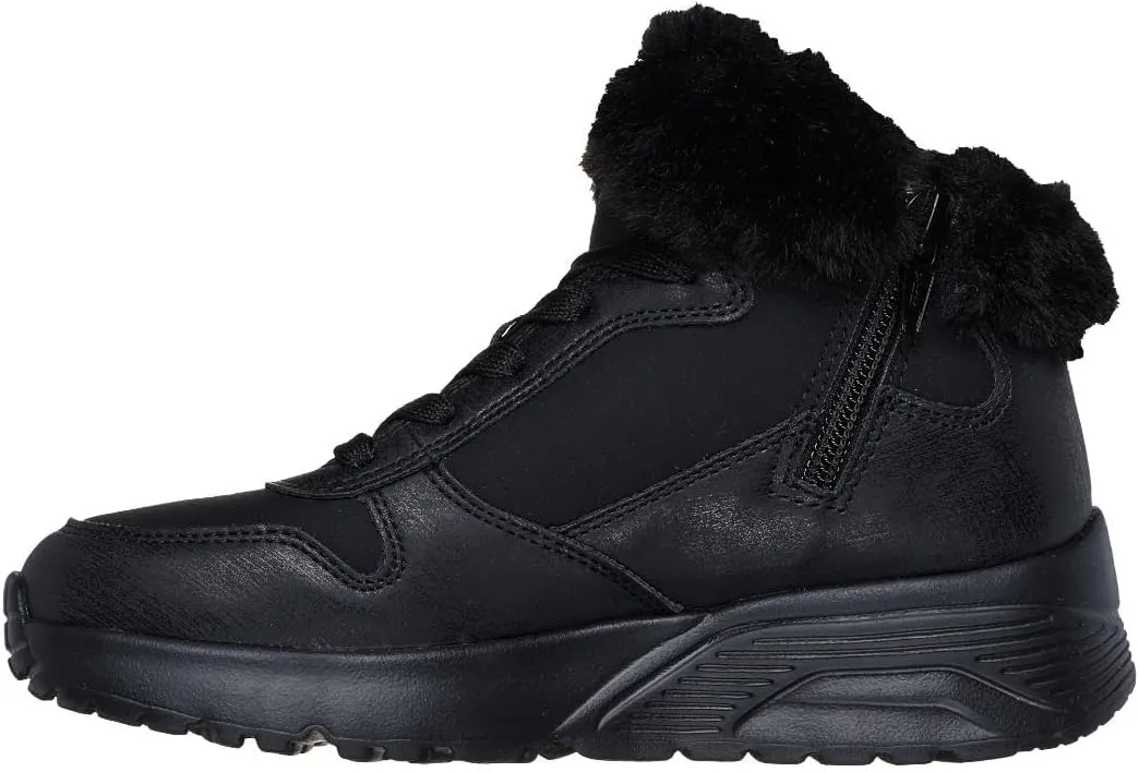 Skechers Girl's Uno Lite-Comfurt Collar Sneaker