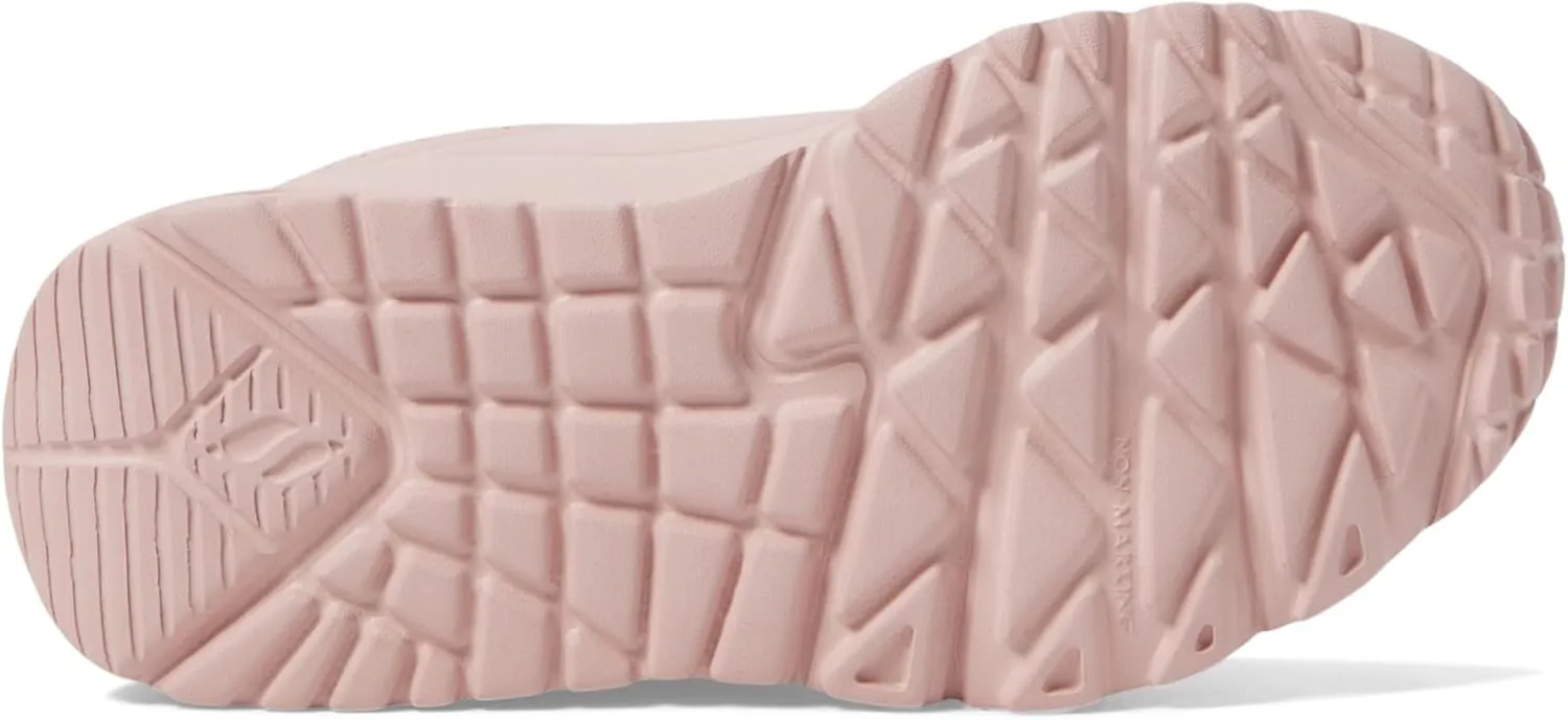 Skechers Girls' Uno Lite metallic Love