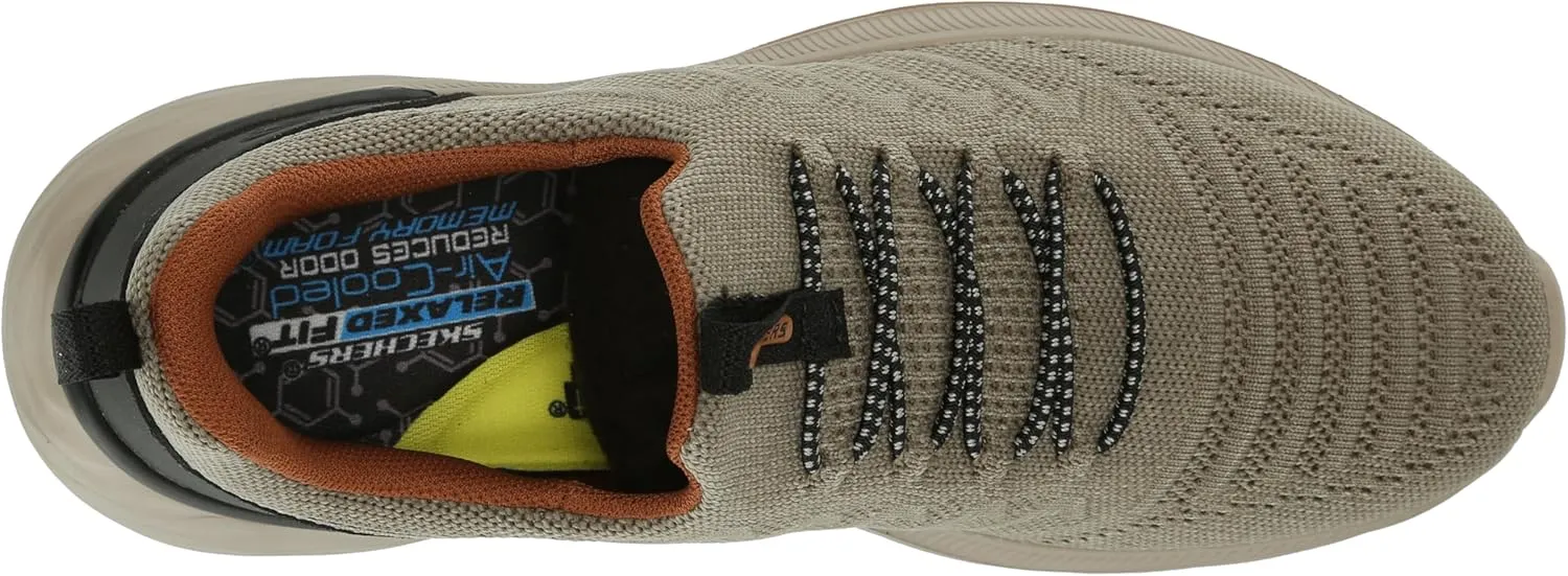 Skechers USA Men's Garner-Crispin Bungee Lace Slip-on Loafer
