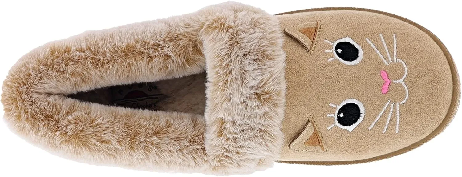 Skechers Women's Bobs Too Cozy- Meow Jammies Slippers