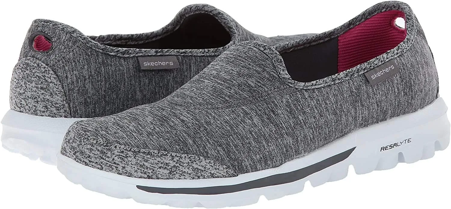Skechers Women's Go Walk Lead Memory Foam Slip-On Walking Shoe