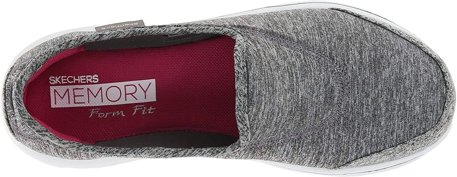 Skechers Women's Go Walk Lead Memory Foam Slip-On Walking Shoe