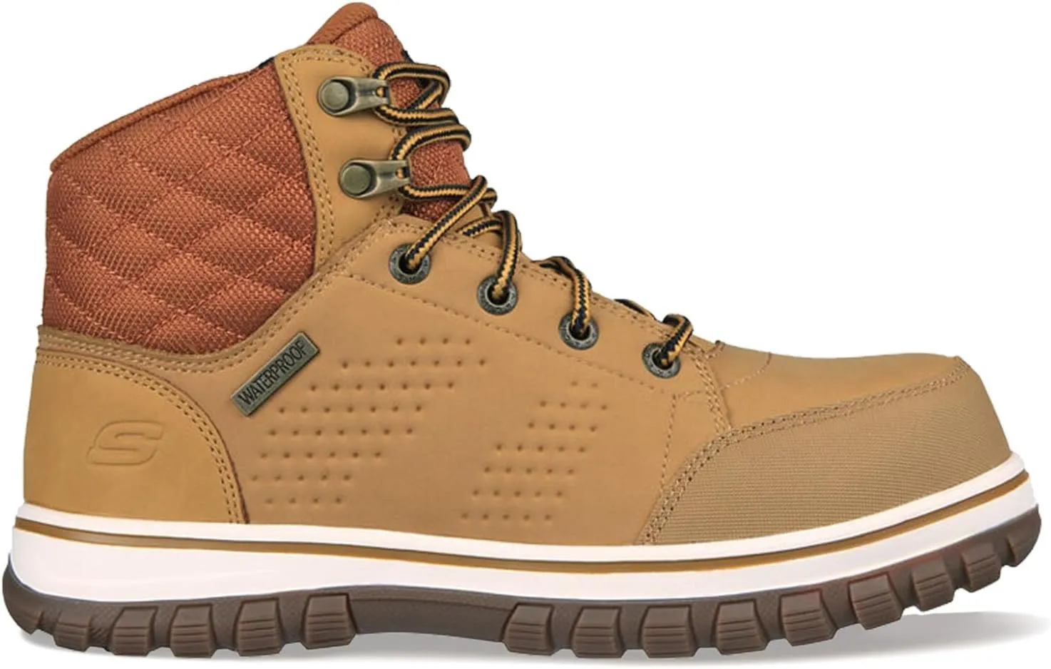 Skechers Women's Padded Collar Safety Boot Industrial Shoe