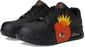 Skechers Women's Ricardo Cavolo Uno Sr-Taun Comp Toe Sneaker