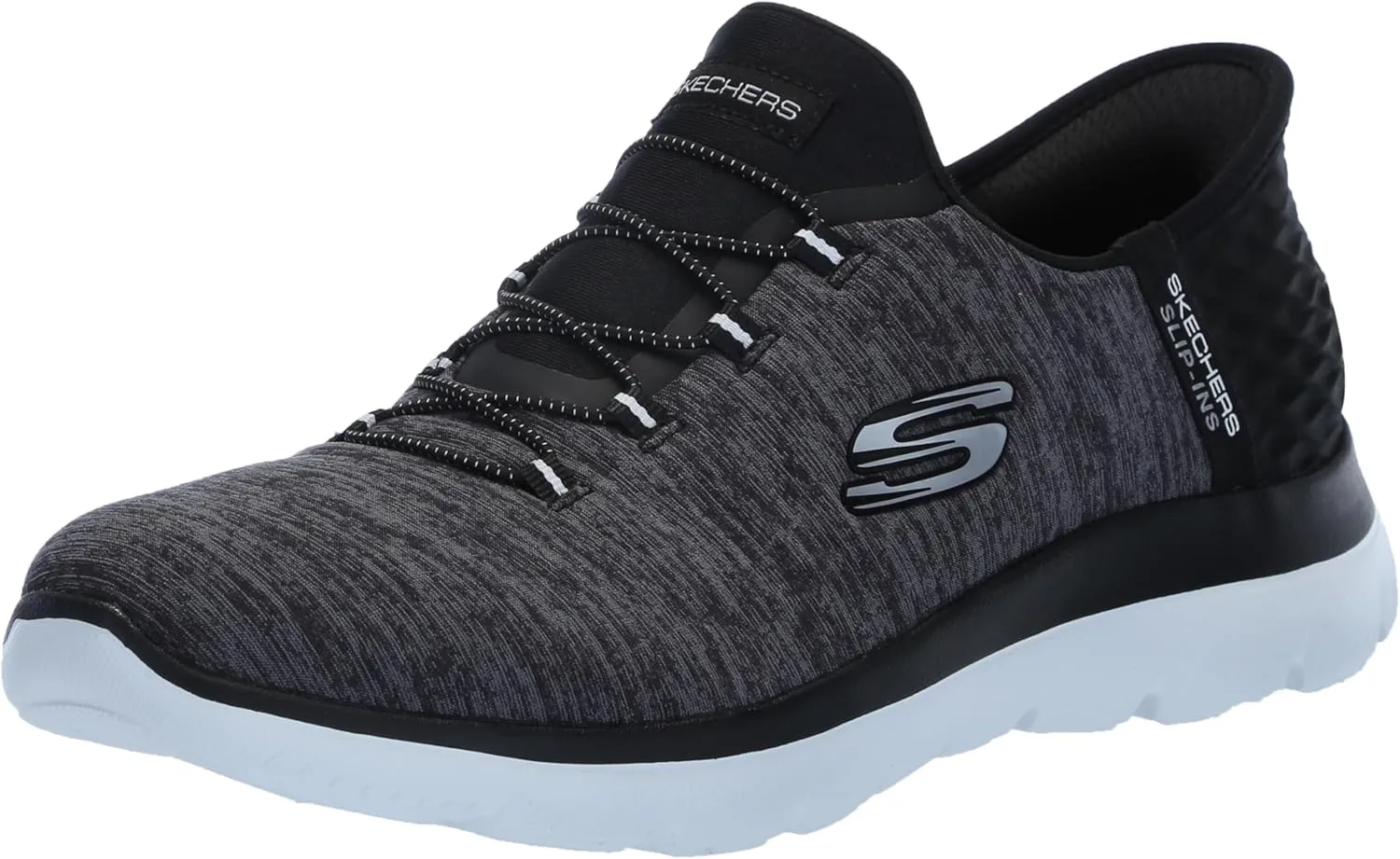 Skechers Women's Summits Hands-Free Slip-ins – Memory Foam Insole, Heel Pillow, Vegan Materials Sneaker