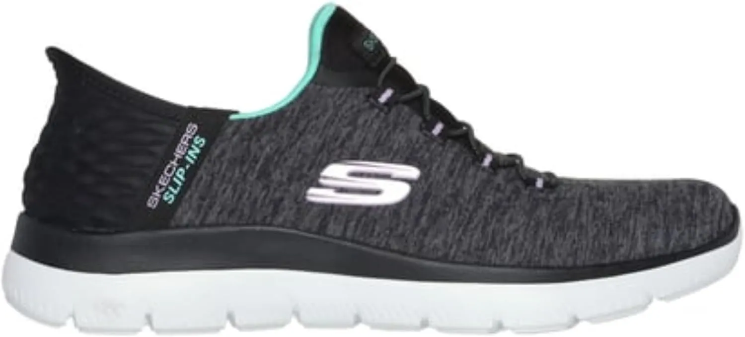 Skechers Women's Summits Hands-Free Slip-Ins – Memory Foam Insole, Heel Pillow, Vegan Materials Sneakers