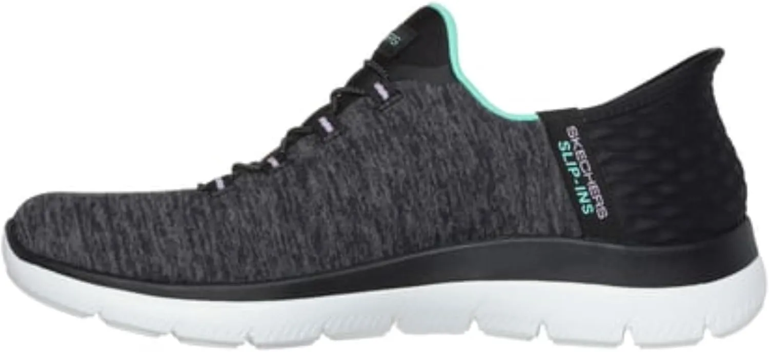 Skechers Women's Summits Hands-Free Slip-Ins – Memory Foam Insole, Heel Pillow, Vegan Materials Sneakers