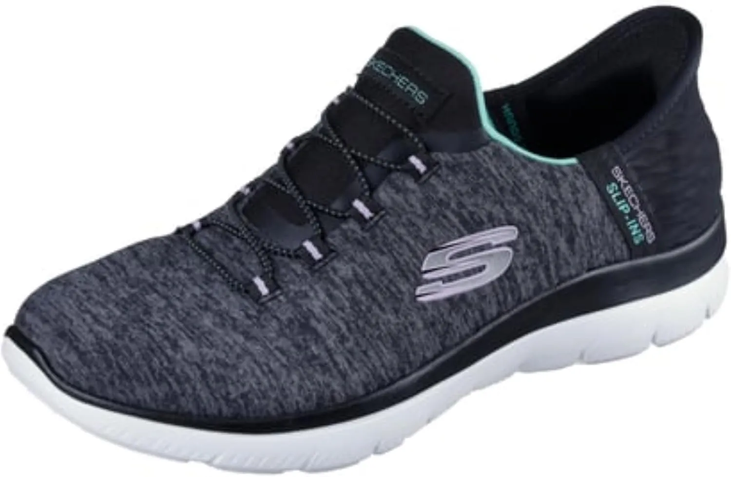 Skechers Women's Summits Hands-Free Slip-Ins – Memory Foam Insole, Heel Pillow, Vegan Materials Sneakers