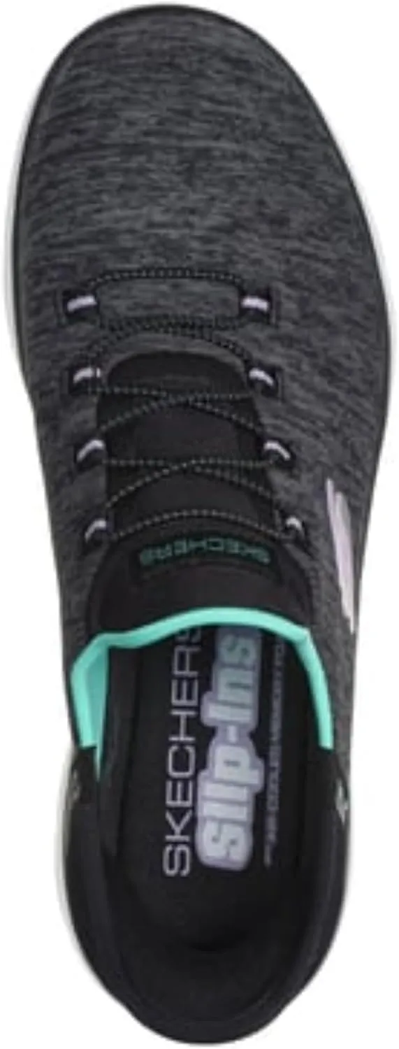 Skechers Women's Summits Hands-Free Slip-Ins – Memory Foam Insole, Heel Pillow, Vegan Materials Sneakers