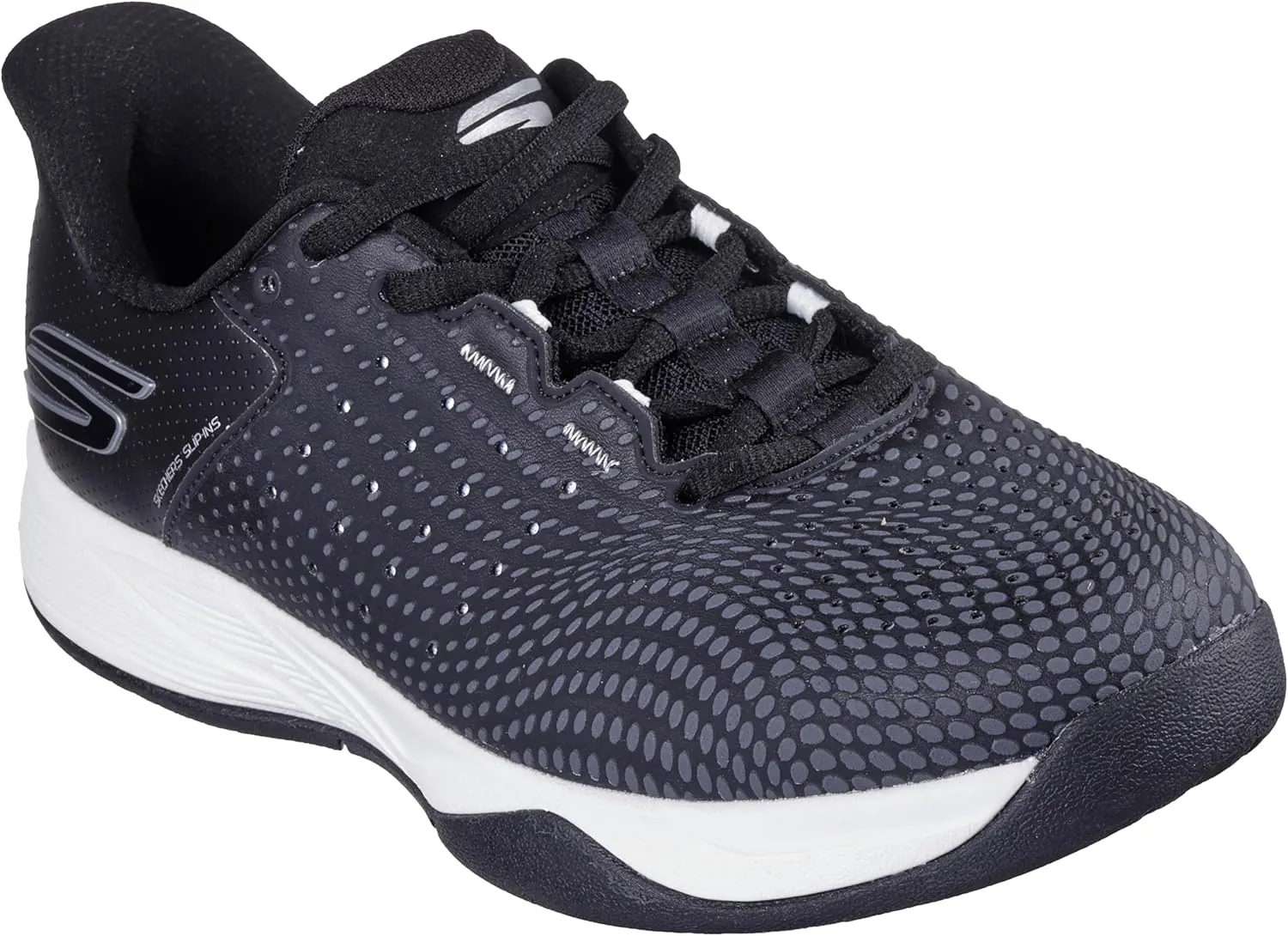 Skechers Womens Viper Court Reload Hands Free Slip-Ins Sneaker