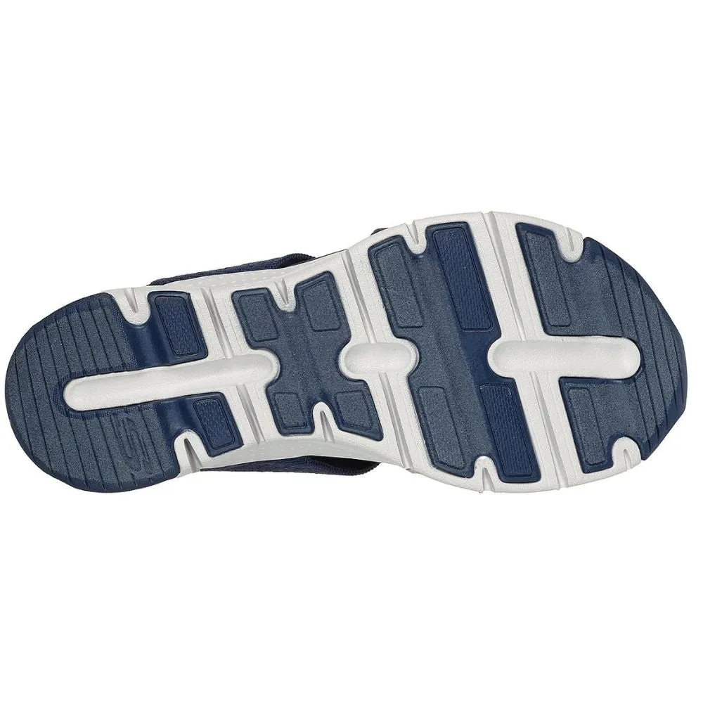 Skechers Women'sArch Fit Sandals Black Brightest Day