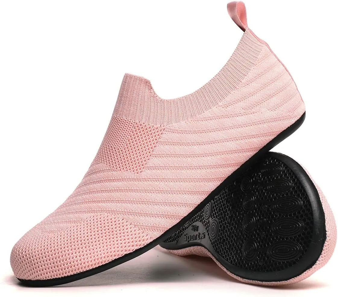 SLEVEL Lightweight Non Slip Travel Indoor Grip House Slipper Socks Unisex Adult Around The House Floor Home Shoes for Women Men